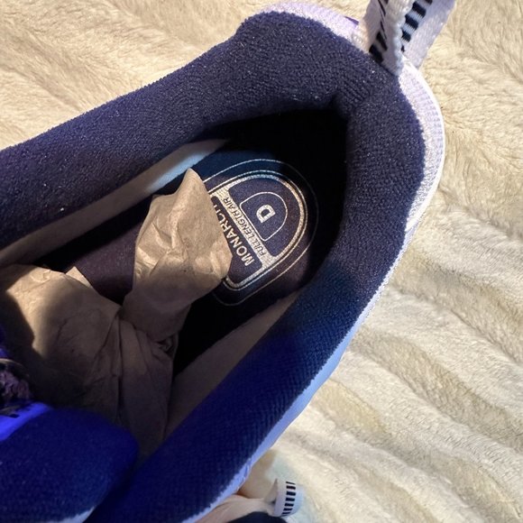 Mens Nike Air Monarch IV White Blue Silver Black Tennis Shoe Sneakers 11.5 D - Picture 3 of 11